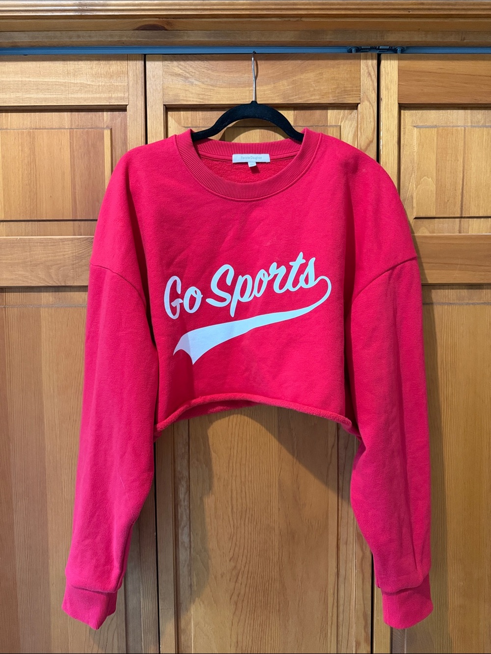 Favorite Daughter Go Sports Sweatshirt Cropped